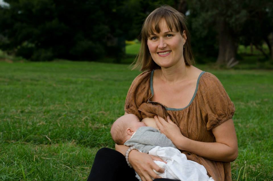  Simone with her little girl