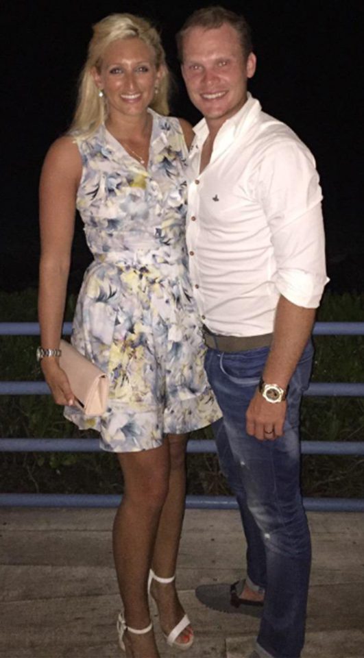  Nicole poses with her 2016 Masters-winning beau Danny