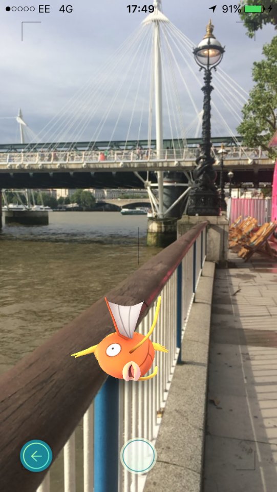  Some fishy at London's South Bank