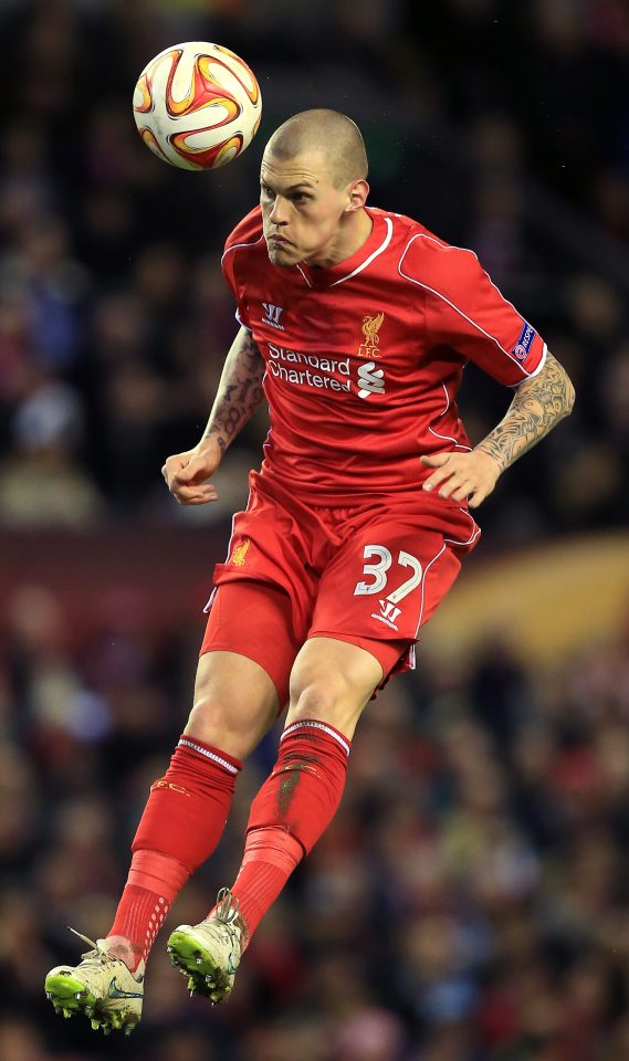  Slovakian powerhouse Skrtel is leaving Liverpool for more regular football