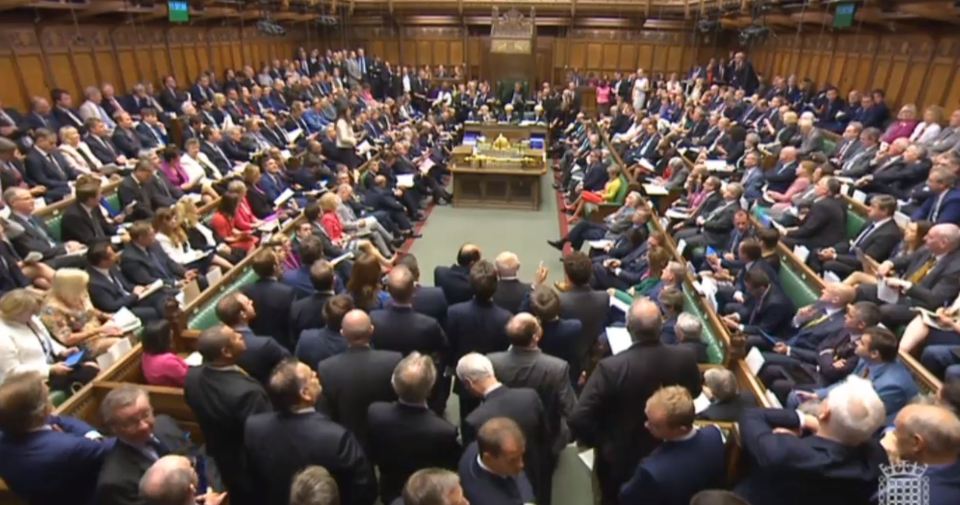  The House of Commons was packed with every MP clamouring to hear David Cameron's final PMQs