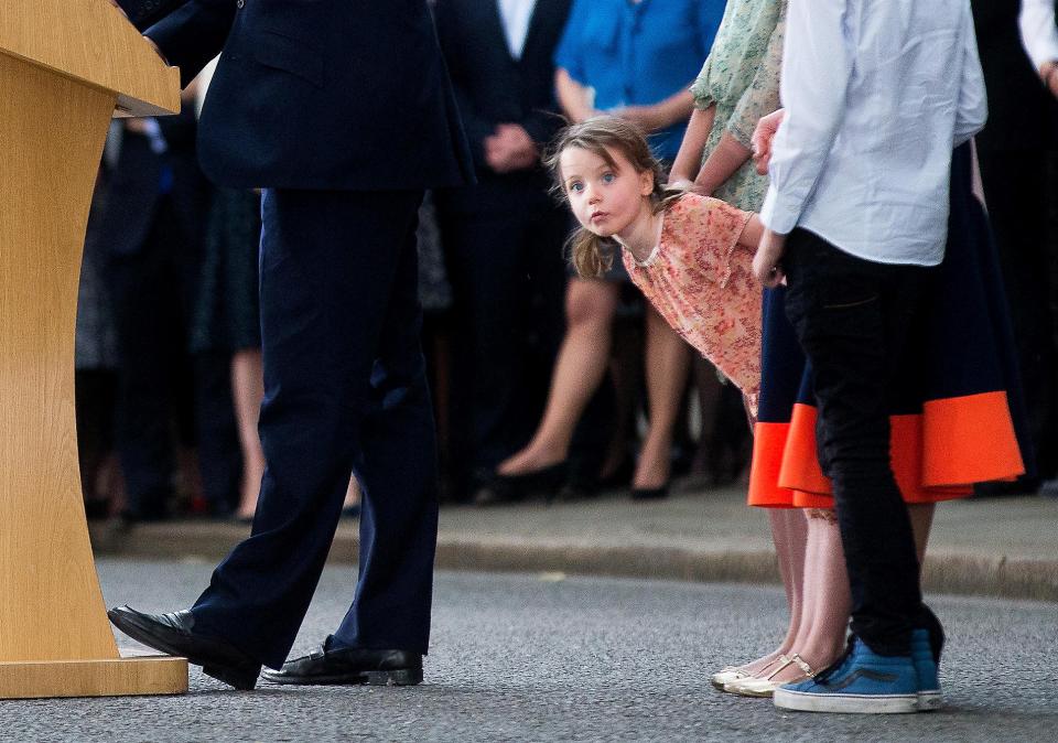 Florence was born in Downing Street - and is the only home she has ever known