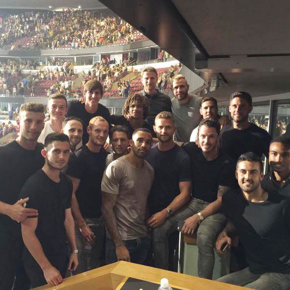  the Bournmouth squad enjoyed a night in Chicago where they went to watch Adele