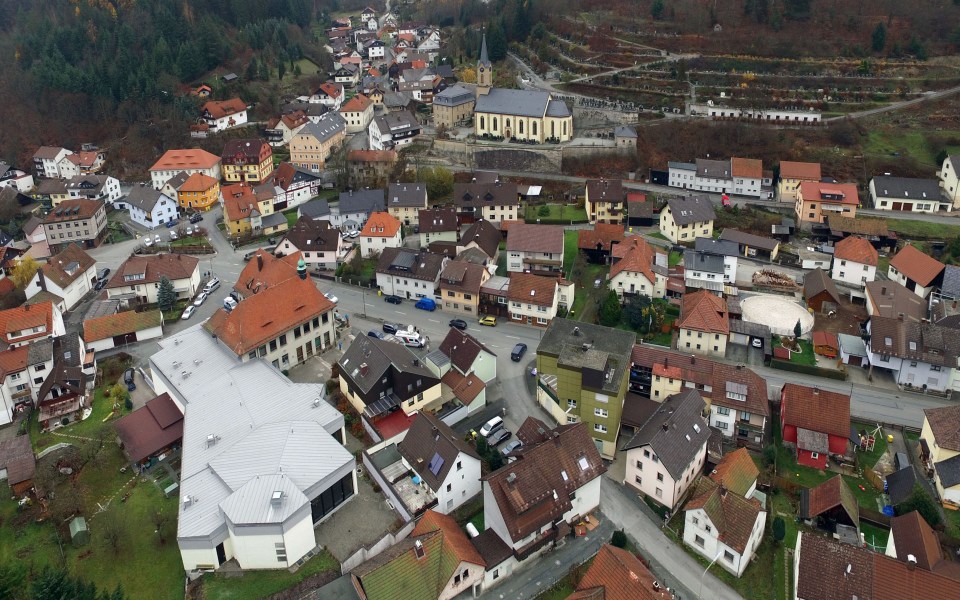 The horrific case of infanticide occurred in Wallenfels, southern Germany