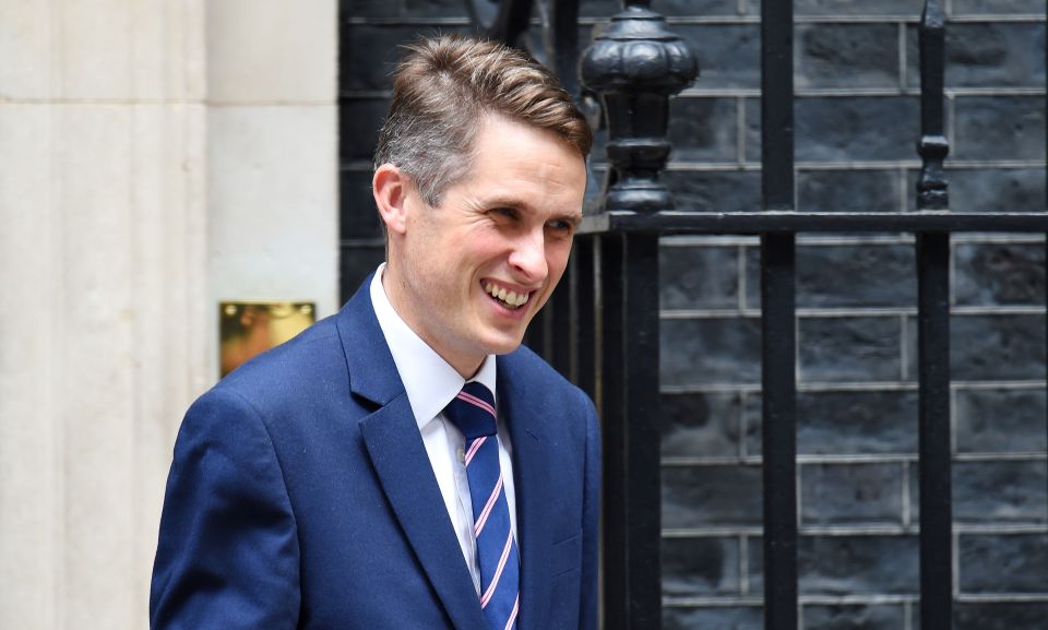  Newly-appointed Government chief whip Gavin Williamson leaves Downing Street