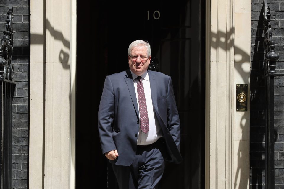  The ex-Transport Secretary Patrick McLoughlin is the new Conservative Party Chairman