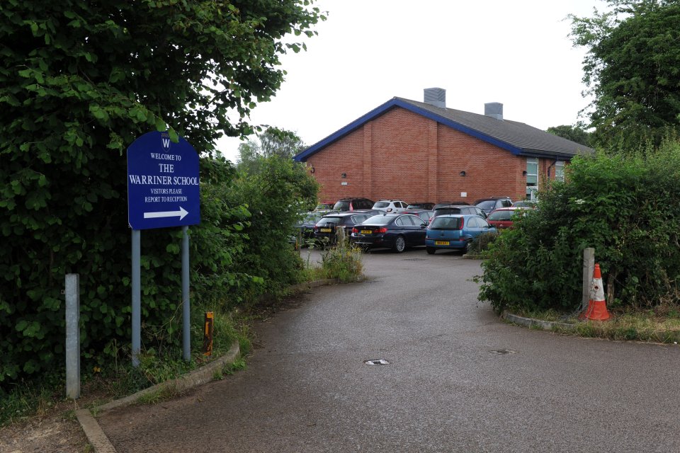  The Warriner School in Bloxham, Oxfordshire, has suspended the two girls while police investigate