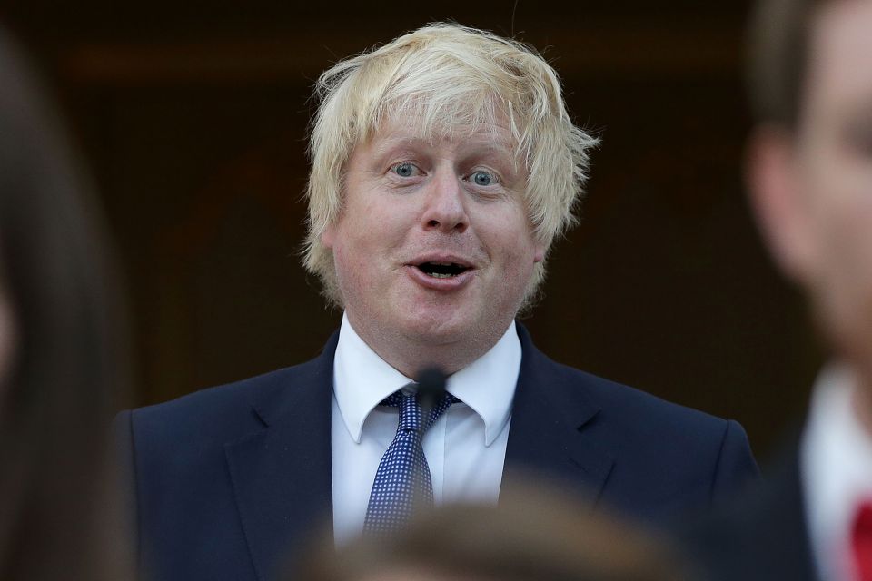  New Foreign Boris Johnson gave La Marseillaise some welly at the French ambassador's house