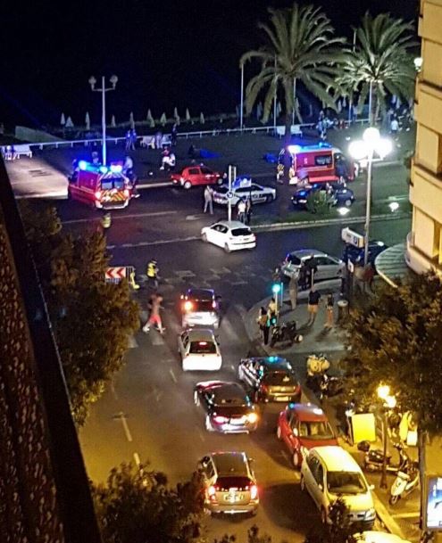  Police and ambulances descended on the nightmarish scene