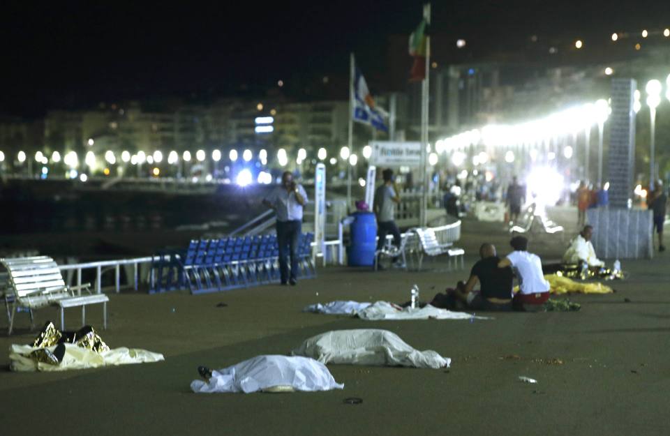  Bodies littered the streets in grim scenes in the south of France