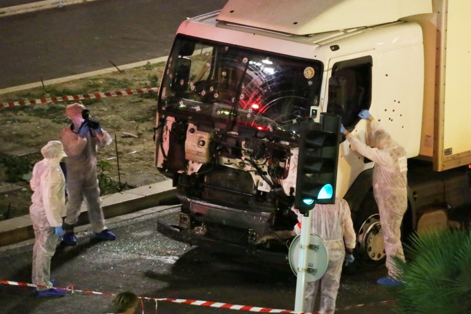  Mohamed Lahouaiej-Bouhlel shouted 'Allahu Akbar' as he ploughed a truck along the Nice seafront, killing 84