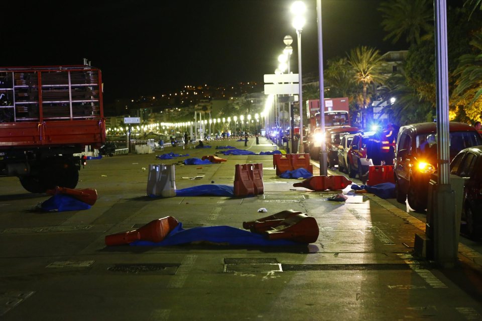  The horrific attack has killed at least 84 people in the French Riviera town