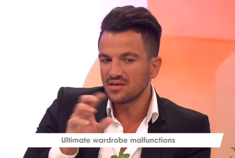  Peter Andre admits he flashed his manhood on Strictly