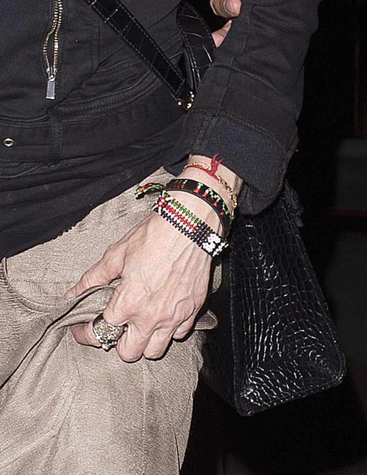  Madonna went glove-free after reportedly having treatment to fix her veiny hands