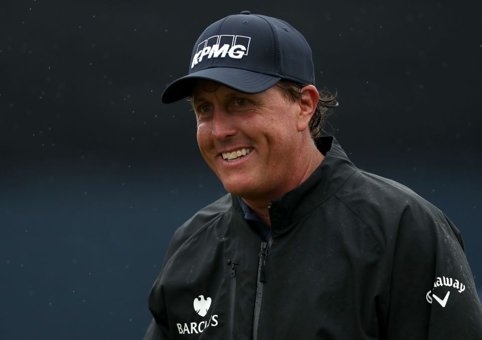  Phil Mickelson has developed the perfect game for links courses