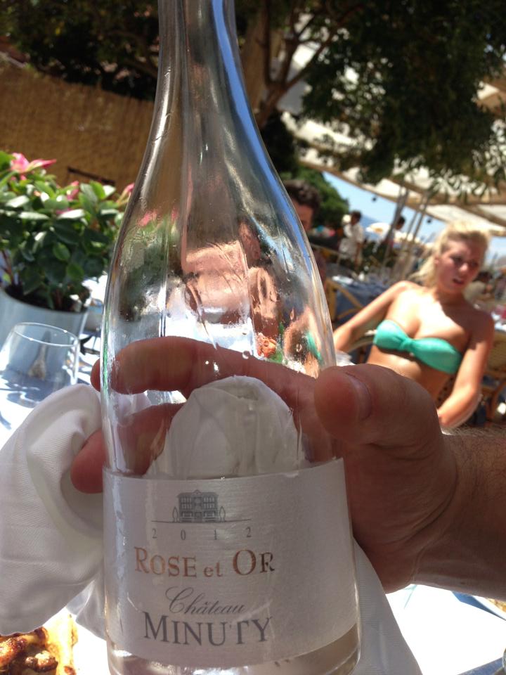  Christine Whitehurst posted a snap of an empty bottle of 'girlies favourite' rose wine