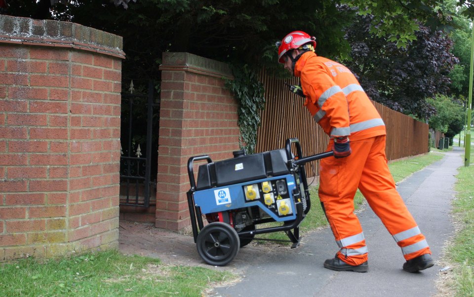  Police have brought in special equipment to continue their investigations after finding a body at Mrs Bailey's home