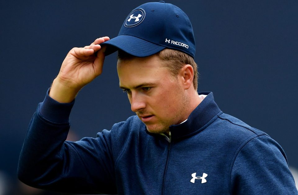  Jordan Spieth was left waiting to see if he would scrape into the weekend