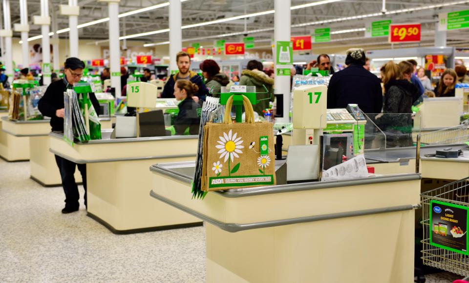 Asda was ranked the slowest supermarket out of the Big Four, with waits exceeding 12 minutes at peak times