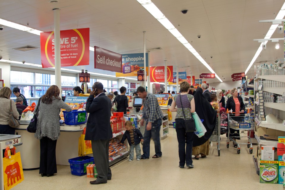 You could speed up your checkout experience by choosing a lane on the left or opting for self-service tills