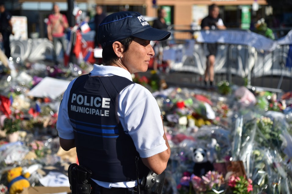 Tribute to the victims in Nice