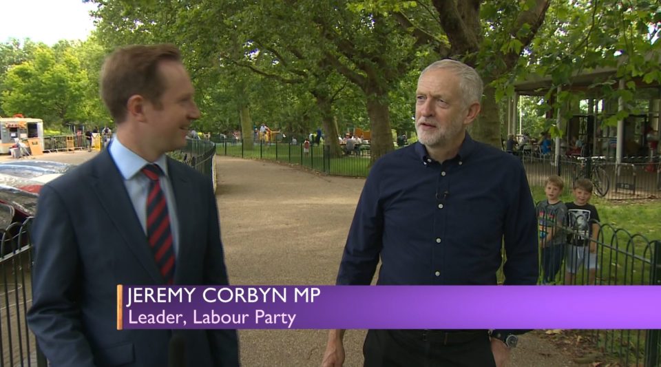  Jeremy Corbyn says it is important to take time to relax even despite the pressure he is facing from MPs in the Labour Party