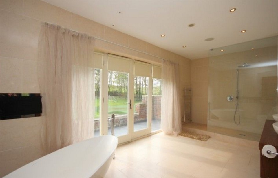  One of the luxury homes modern large modern bathroom