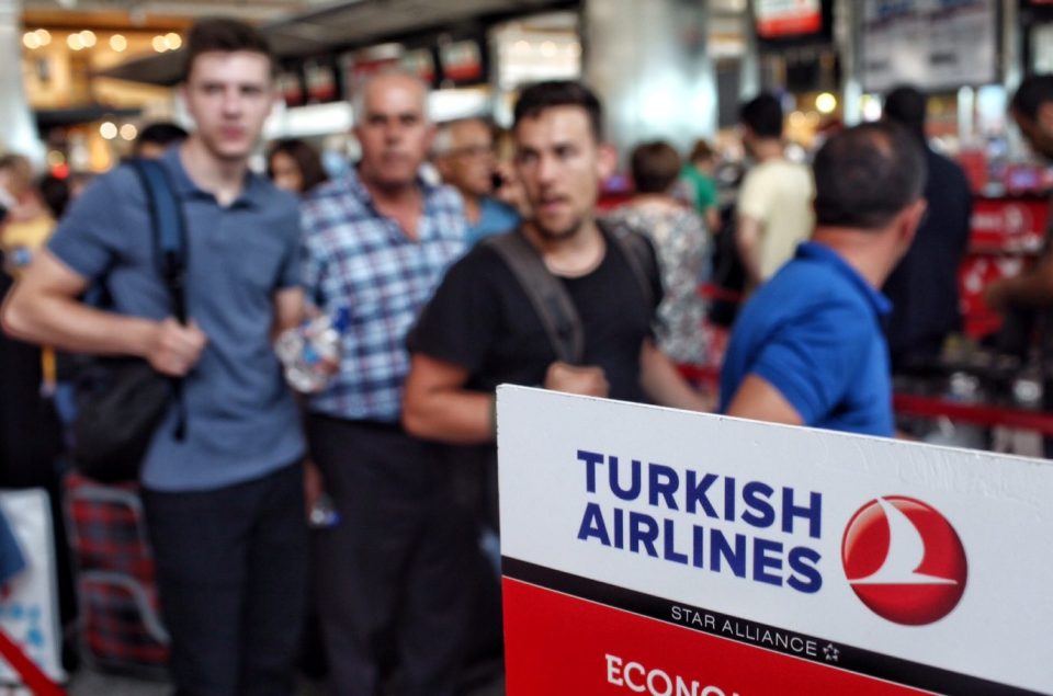  Turkish Airlines chairman Ilker Ayci told CNN Turk 35 flights had been diverted and 32 cancelled during the attempted coup on Friday