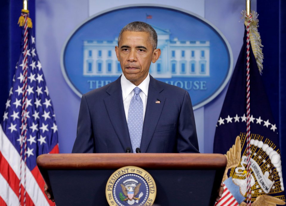  Barack Obama condemned the shootings, saying 'justice will be done'