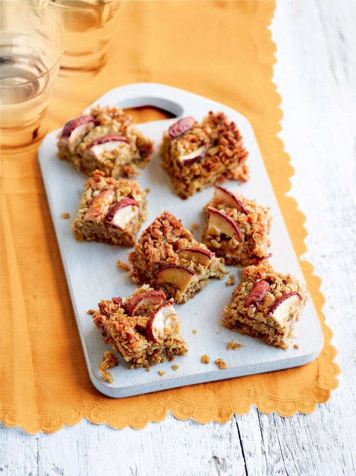  This apple flapjacks will go down a treat with the kids... and adults