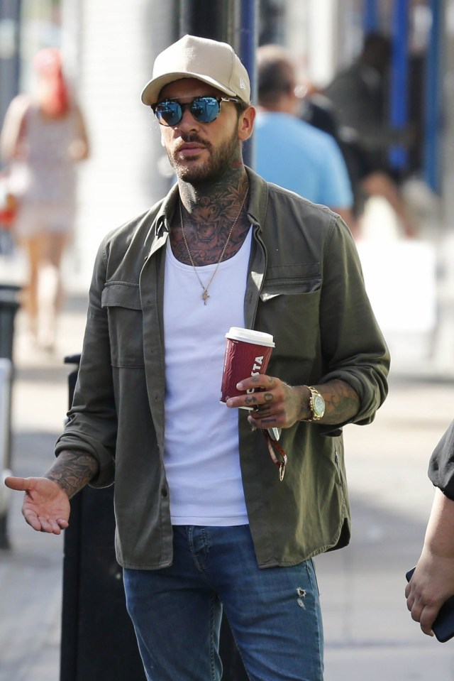 FAMEFLYNET - Pete Wicks And Megan McKenna Seen Ahead Of TOWIE Filming In Essex