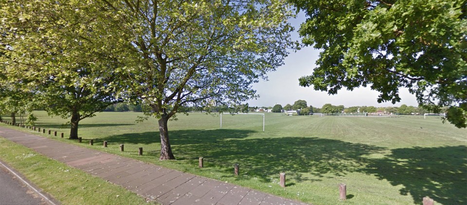  The incident happened at around 3.30pm on Sunday at Mottingham Sports Ground