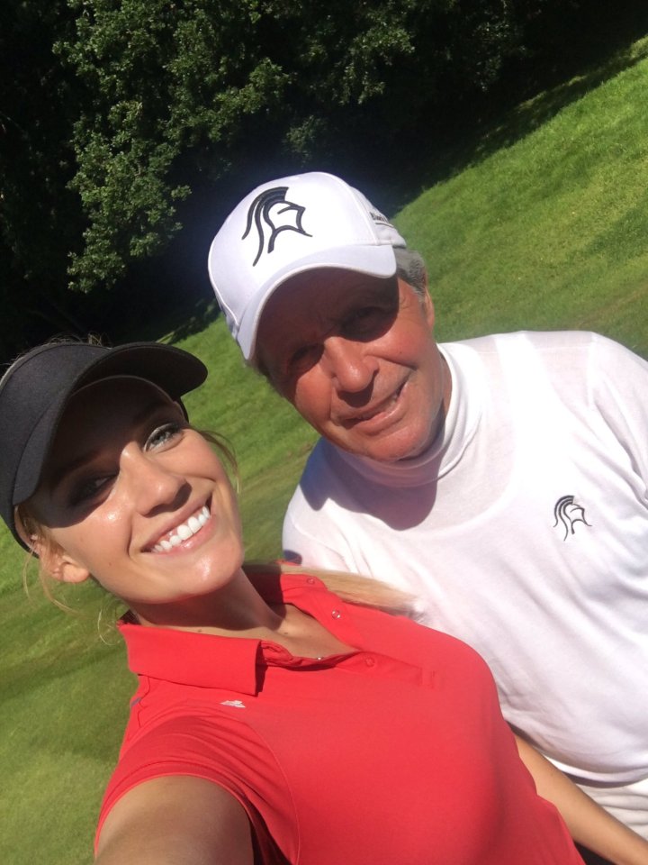  Paige Spiranac admitted she was "blessed" to meet Gary Player