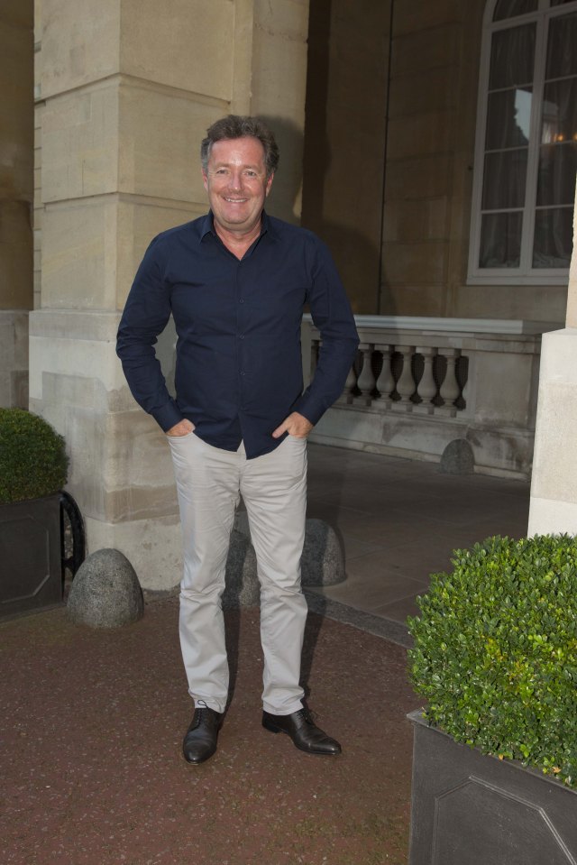 Mr Nasty Piers Morgan was in attendance