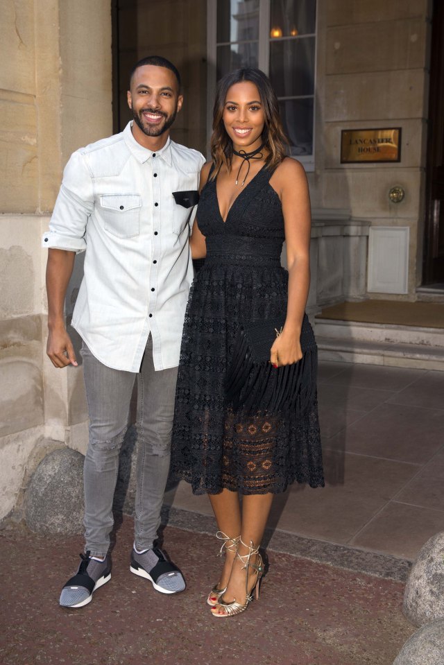  Former Xtra Factor presenter Rochelle Humes also attended