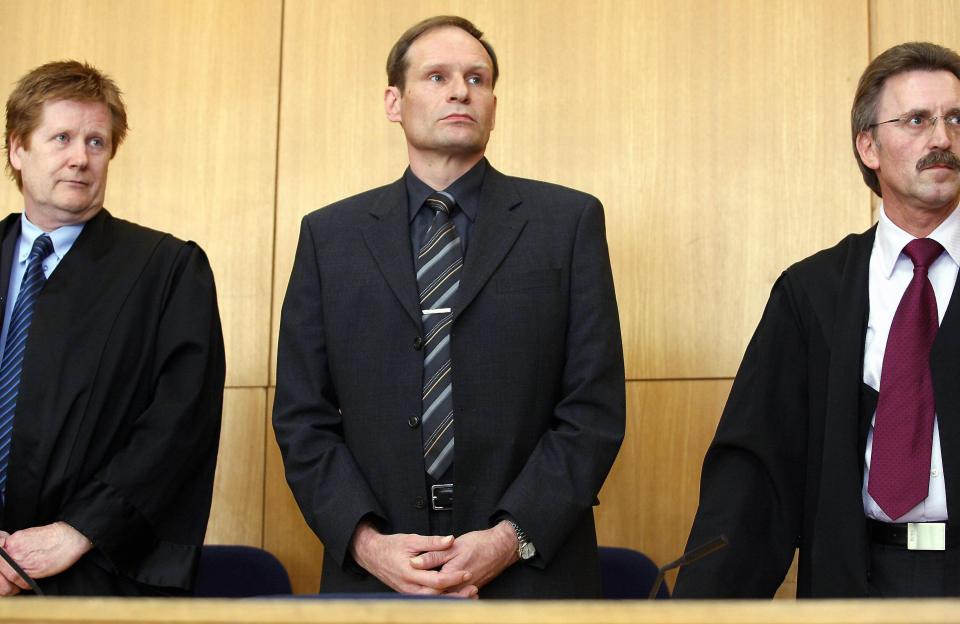  'German Hannibal Lecter' Armin Meiwes advertised for a victim he could eat