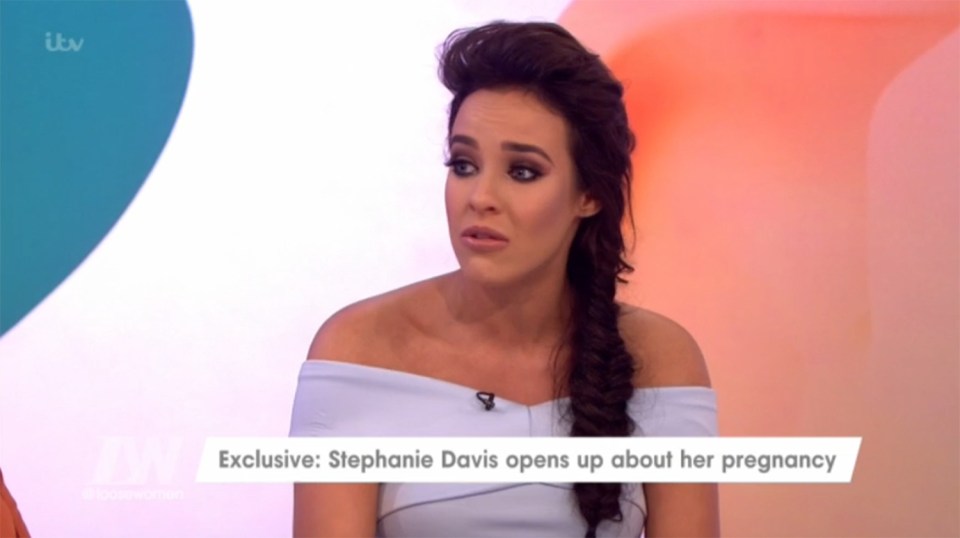  The former Hollyoaks star was at times tearful during her appearance