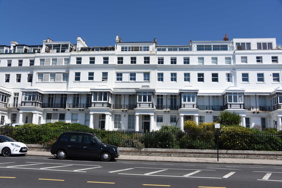  A man was arrested following the incident on suspicion of attempted murder at the flat overlooking Brighton beach