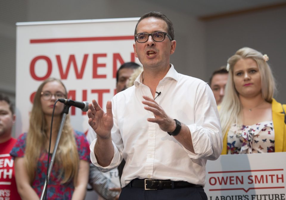  Labour leadership challenger Owen Smith