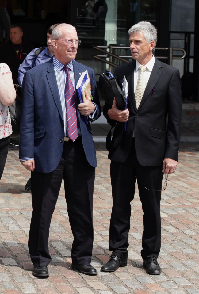  Roger Bacon (left) and Reg Keys are leading the fundraising effort launched by relatives of British troops killed in the Iraq War