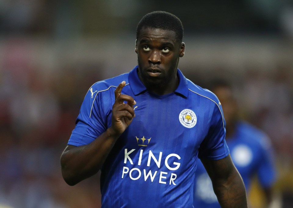 Jeffrey Schlupp struck a low shot in from distance to score Leicesters second goal