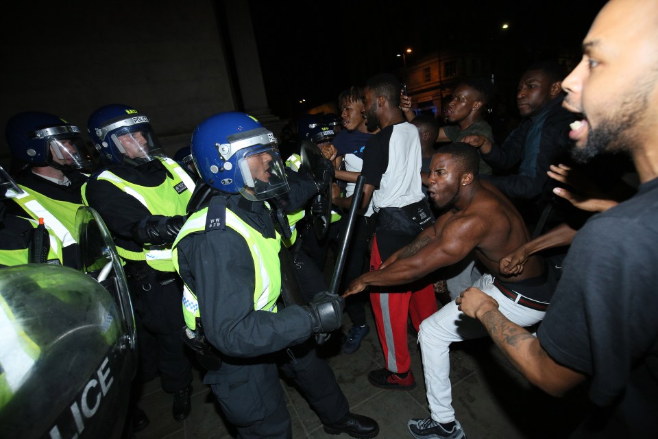  Tensions flared during the hottest day of the year