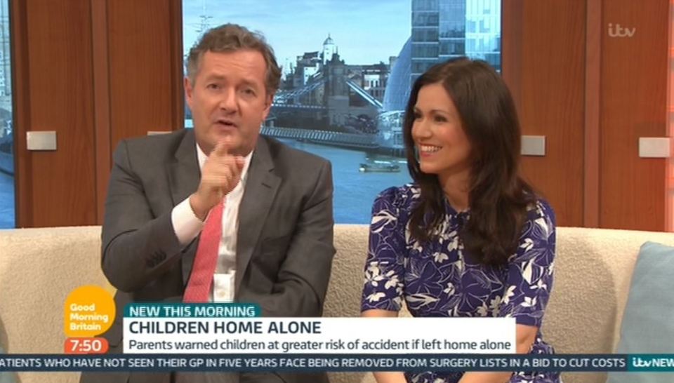  Piers insisted that most viewers would agree with him on the issue