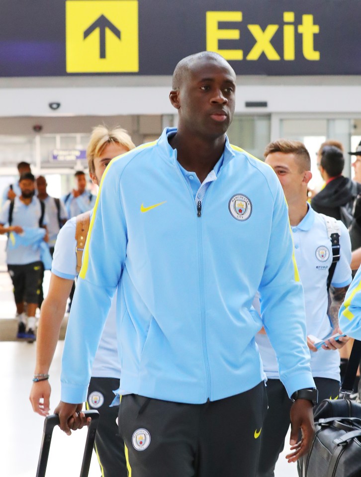 Yaya Toure's future appears to be at Manchester City for now