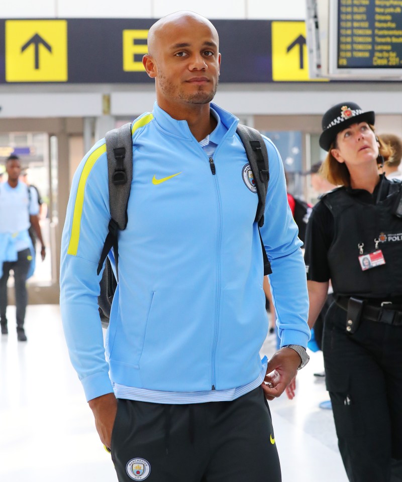 Vincent Kompany's future is still up in the air as Pep Guardiola chases John Stones