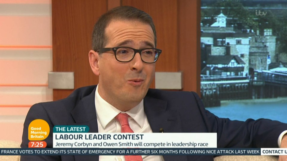  Labour leadership hopeful Owen Smith did say he had never tried Viagra