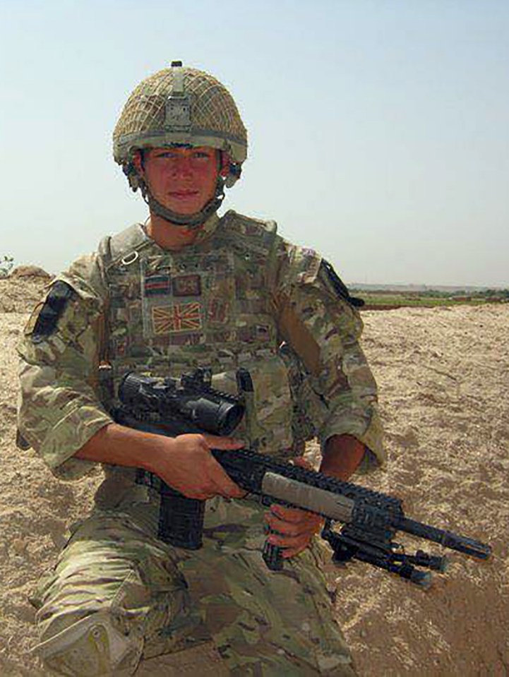  Josh was on a regular Army promotion course to become a platoon sergeant