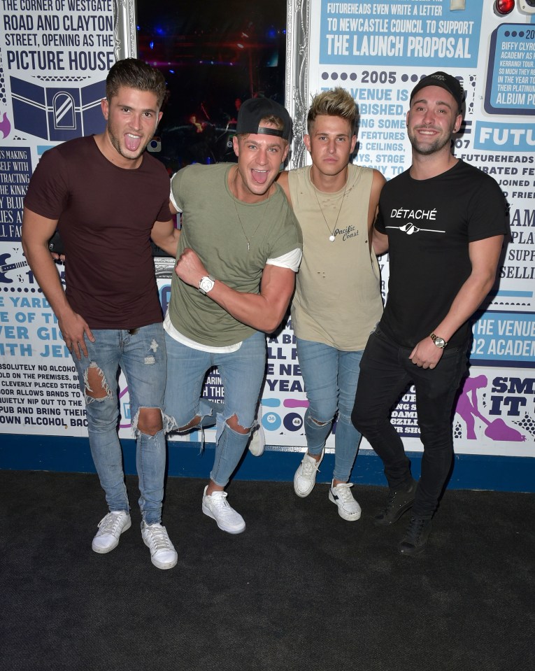  Scotty – real name Scott Timlin – was joined by his good friends Gaz Beadle, Marty McKenna, Dan Thomas and Jordan Weekender