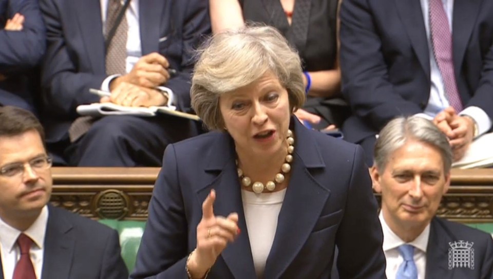  Theresa May bulldozed Jeremy Corbyn at her first Prime Minster's Questions