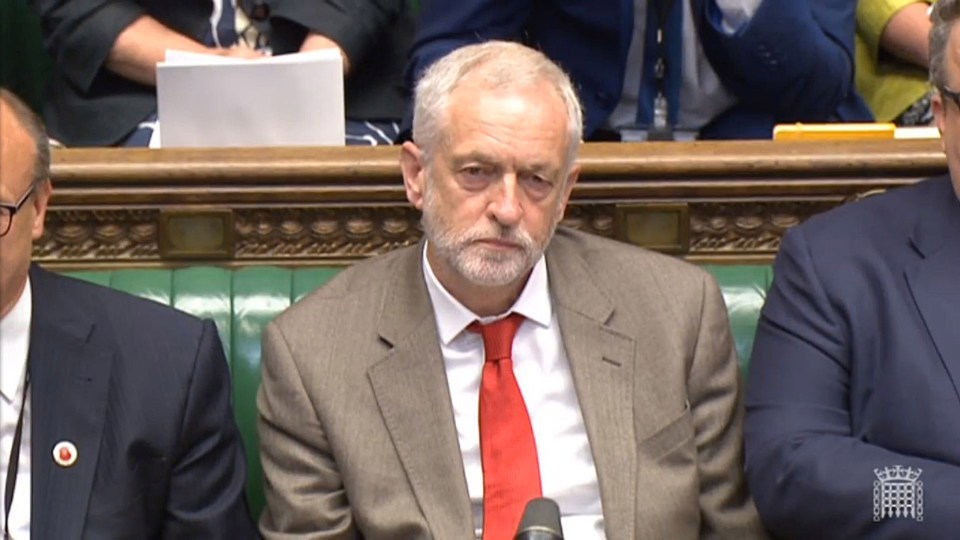  Corbyn had a torrid time in the Commons